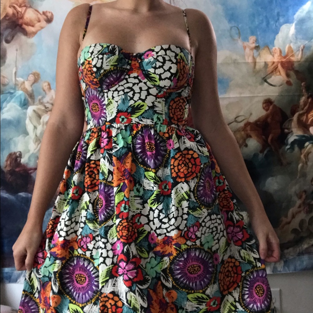 Moda International Floral Dress